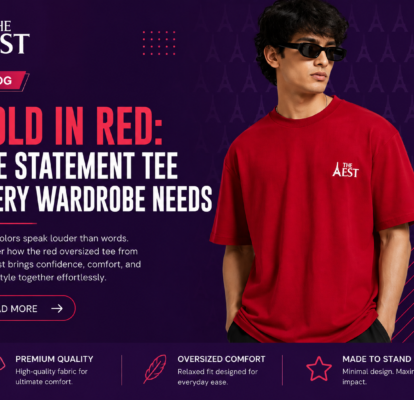 How to Style a Red Oversized T-Shirt for Any Occasion